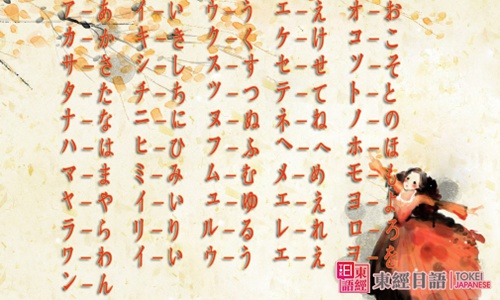 日语五十音图表-日语五十音-苏州东经日语