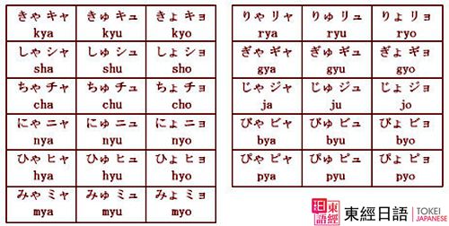 五十音图-苏州东经日语-苏州日语培训